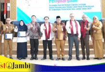 H. Maulana, Secara Resmi Buka Kegiatan Gelar Pengawasan Daerah (LARWASDA) Kota Jambi Tahun 2025