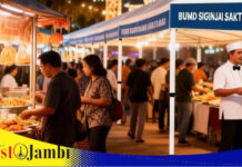 Wujudkan Program Kota Jambi Bahagia, Pemkot Jambi Buka Wisata Kuliner Giatkan UMKM